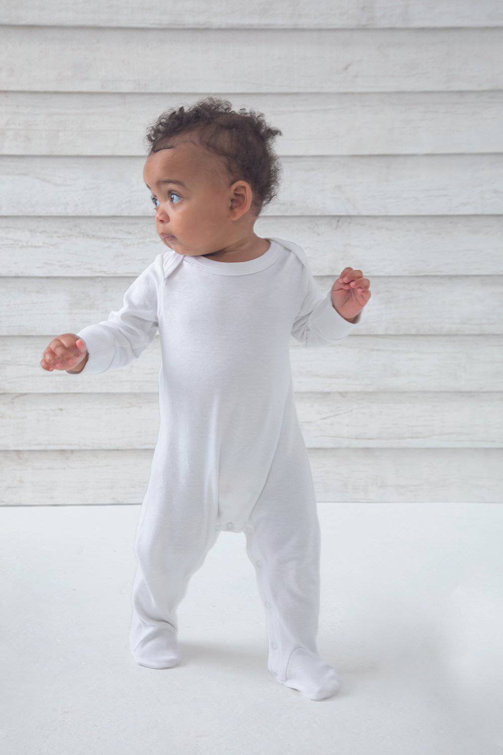 Epic Label Grenouillères & pyjamas Bébé Organic Sleepsuit with Scratch Mitts Bodies & pyjamas bébé Babybugz BZ35