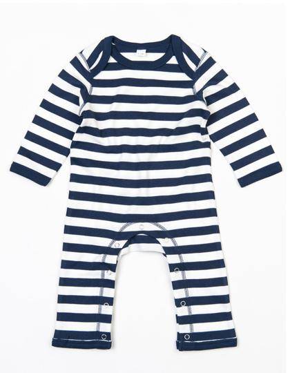 Epic Label Grenouillères & pyjamas Bébé Stripy Rompasuit Bodies & pyjamas bébé Babybugz BZ13S