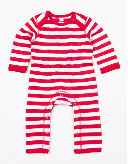 Epic Label Grenouillères & pyjamas Bébé Stripy Rompasuit Bodies & pyjamas bébé Babybugz BZ13S