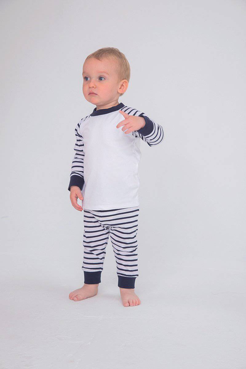 Epic Label Grenouillères & pyjamas Larkwood Lw072 Striped Pyjamas