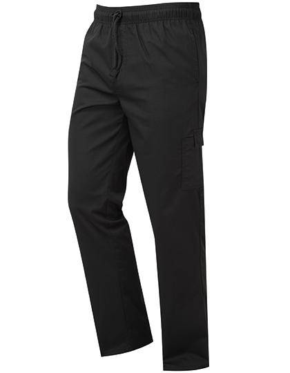 Epic Label Pantalons Premier Workwear Pr555 Essential Chefs Cargo Pocket Trousers