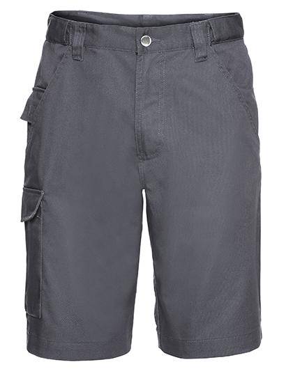 Epic Label Pantalons Russell R-002M-0 Short de Travail en Polyester et Coton Sergé Homme