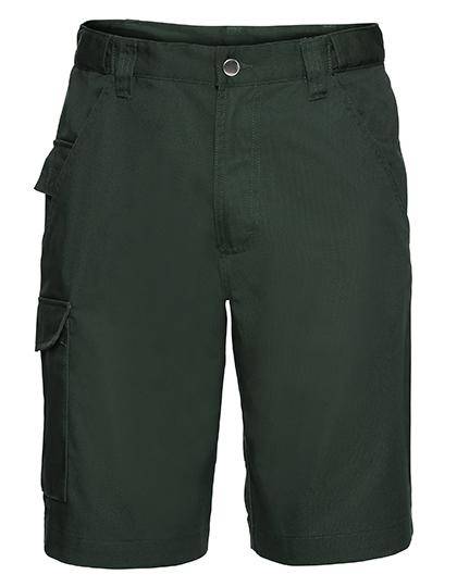 Epic Label Pantalons Russell R-002M-0 Short de Travail en Polyester et Coton Sergé Homme