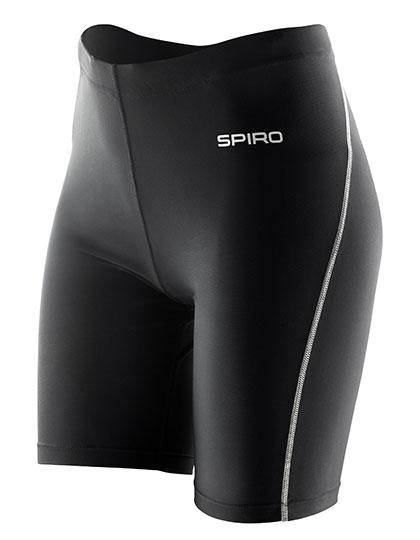 Epic Label Pantalons Spiro S250F Ladies` Bodyfit Base Layer Shorts