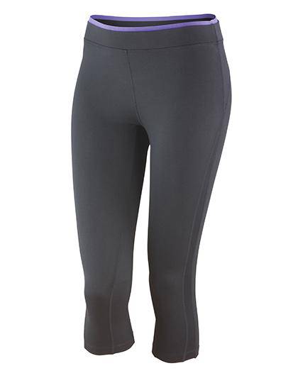 Epic Label Pantalons Spiro S273F Fitness Pour Femmes Capri Pant