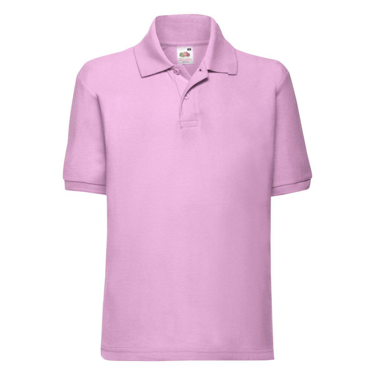 Epic Label Polo Fruit Of The Loom 634170 Polo Enfant 65/35