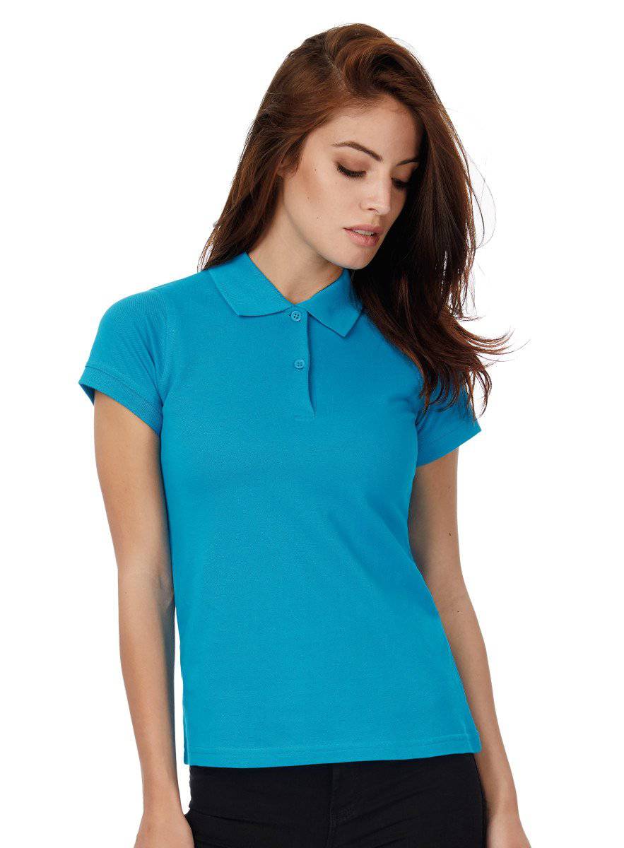 Epic Label Polo Polo à Manches Courtes Safran Pure Femme