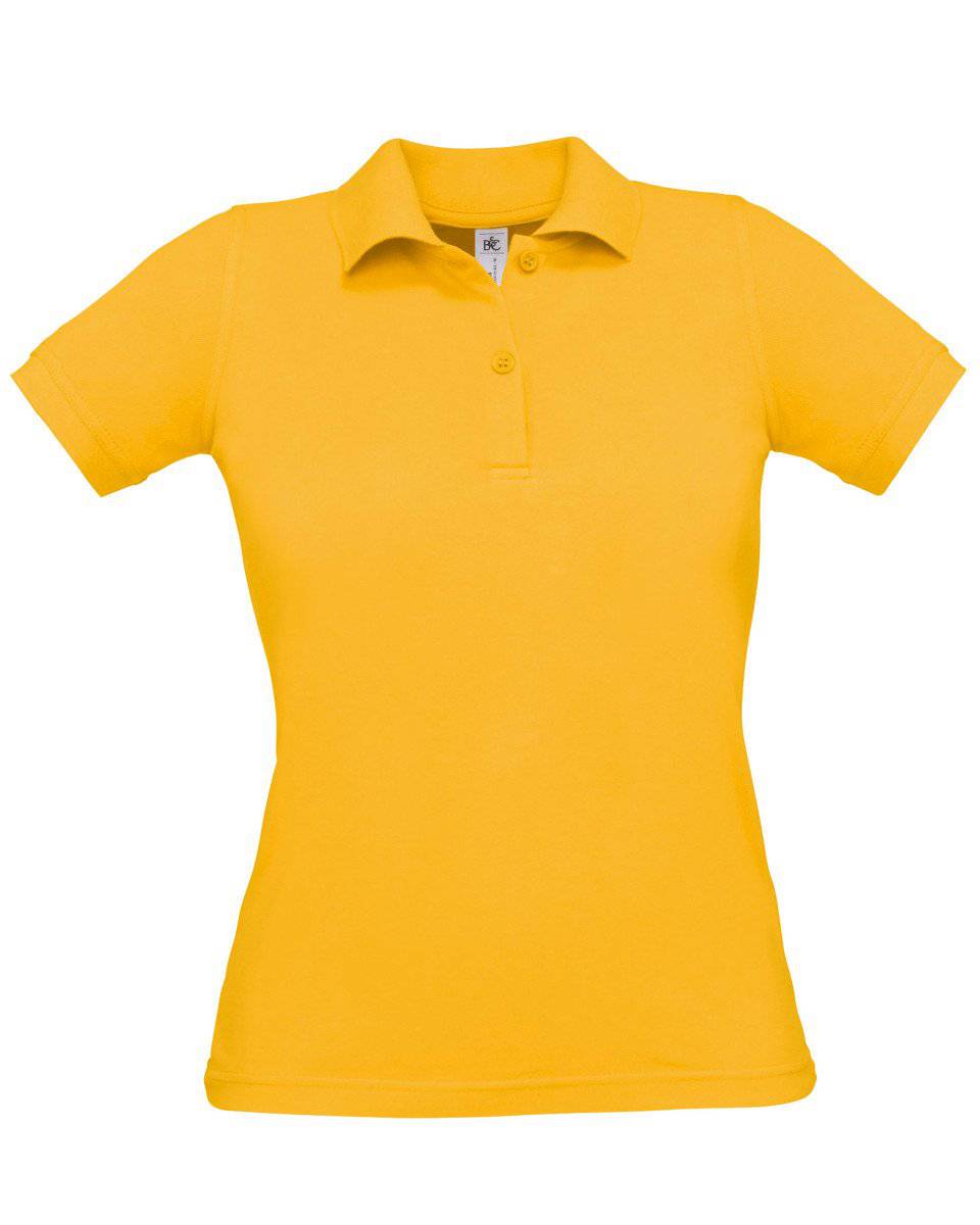 Epic Label Polo Polo à Manches Courtes Safran Pure Femme