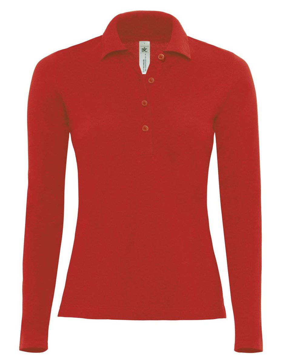 Epic Label Polo Polo B&C Safran Pure Femme L / S