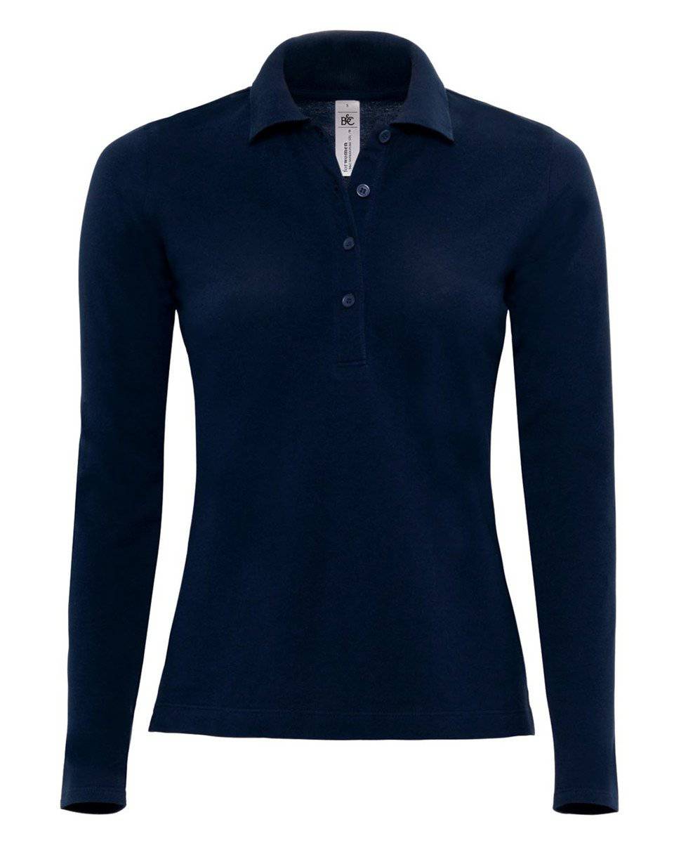 Epic Label Polo Polo B&C Safran Pure Femme L / S