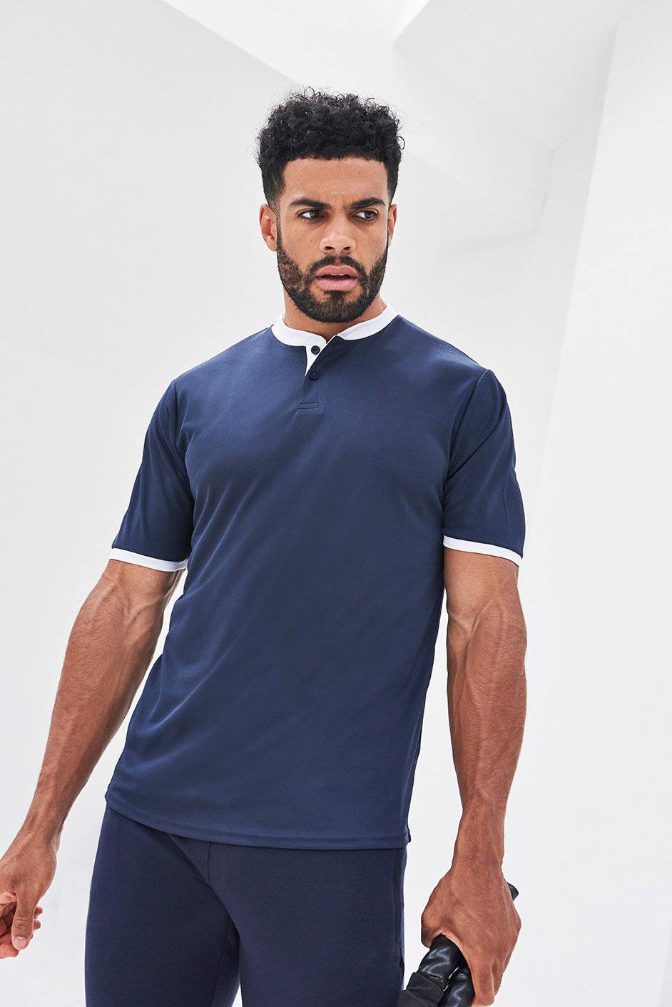 Epic Label Polos All We Do Is Just Cool Jc044 Polo De Sport À Col Montant Cool Pour Homme