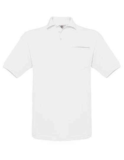 Epic Label Polos B&C Pu415 Polo Safran Pocket / Unisex