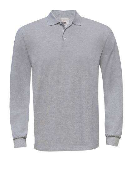 Epic Label Polos B&C Pu423 Polo Heavymill Longsleeve / Unisex