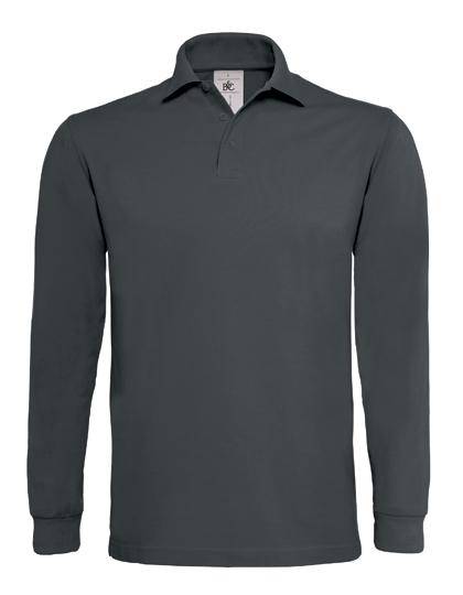 Epic Label Polos B&C Pu423 Polo Heavymill Longsleeve / Unisex