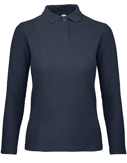 Epic Label Polos B&C Pwi13 Long Sleeve Polo Id.001 / Pour Femme