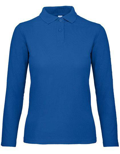 Epic Label Polos B&C Pwi13 Long Sleeve Polo Id.001 / Pour Femme