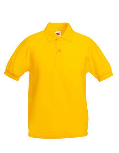 Epic Label Polos Fruit Of The Loom 634170 Polo Enfant 65/35