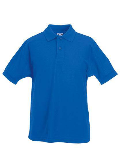 Epic Label Polos Fruit Of The Loom 634170 Polo Enfant 65/35