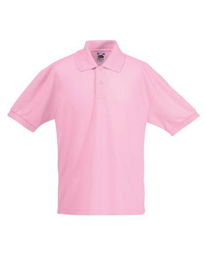 Epic Label Polos Fruit Of The Loom 634170 Polo Enfant 65/35