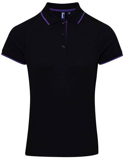 Epic Label Polos Premier Workwear Pr619 Ladies` Contrast Coolchecker Polo