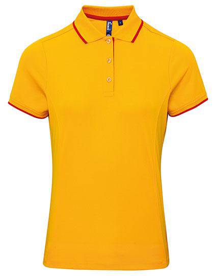 Epic Label Polos Premier Workwear Pr619 Ladies` Contrast Coolchecker Polo