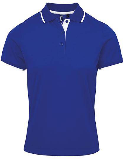 Epic Label Polos Premier Workwear Pr619 Ladies` Contrast Coolchecker Polo