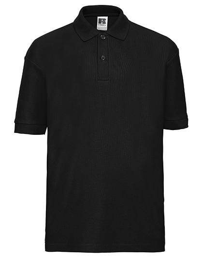 Epic Label Polos Russell R-539B-0 Polo Piqué Poly Coton Classique Enfant