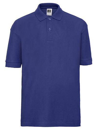 Epic Label Polos Russell R-539B-0 Polo Piqué Poly Coton Classique Enfant