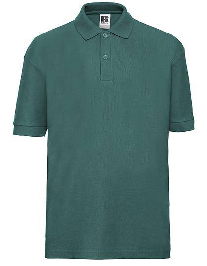 Epic Label Polos Russell R-539B-0 Polo Piqué Poly Coton Classique Enfant