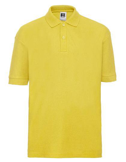 Epic Label Polos Russell R-539B-0 Polo Piqué Poly Coton Classique Enfant