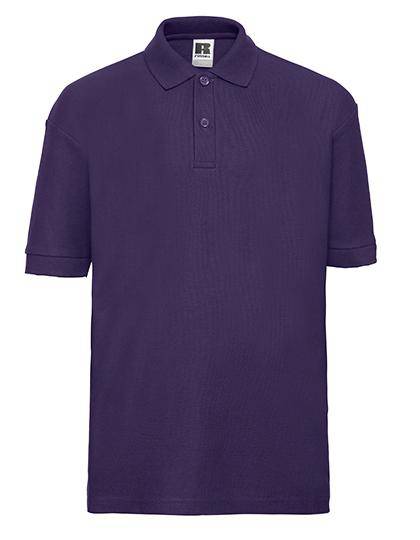 Epic Label Polos Russell R-539B-0 Polo Piqué Poly Coton Classique Enfant