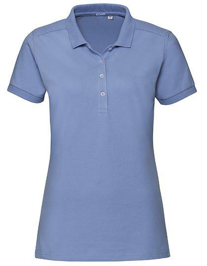 Epic Label Polos Russell R-566F-0 Polo Stretch Ajusté Femme