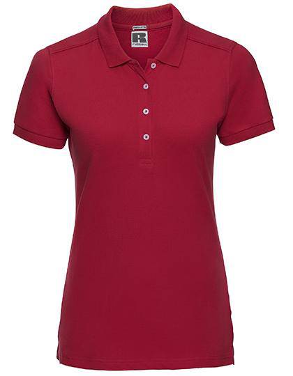 Epic Label Polos Russell R-566F-0 Polo Stretch Ajusté Femme