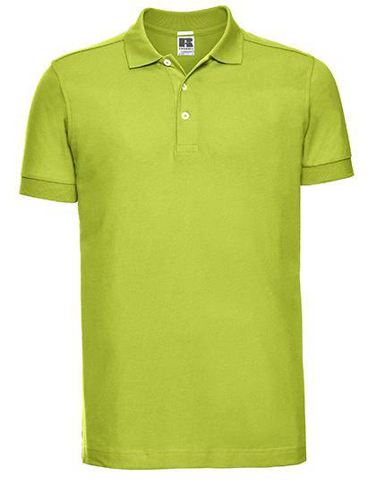 Epic Label Polos Russell R-566M-0 Polo Stretch Ajusté Homme