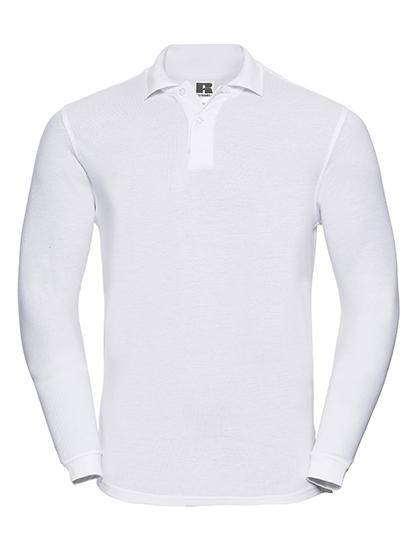 Epic Label Polos Russell R-569L-0 Long Sleeve Classic Cotton Polo Pour Homme