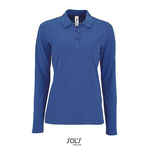 Epic Label Polos Sol´S 02083 Polo Piqué Manches Longues Pour Femme