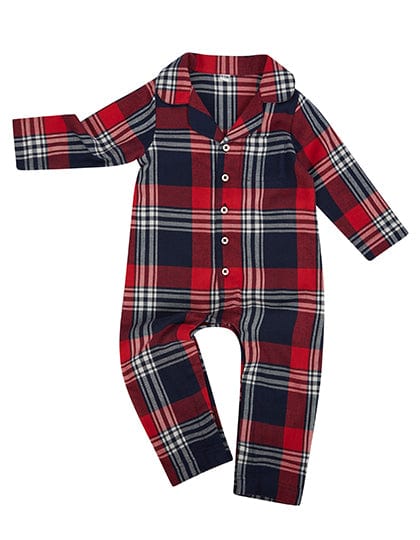 Epic Label Pyjamas Larkwood Lw074 Tartan Tout En Un