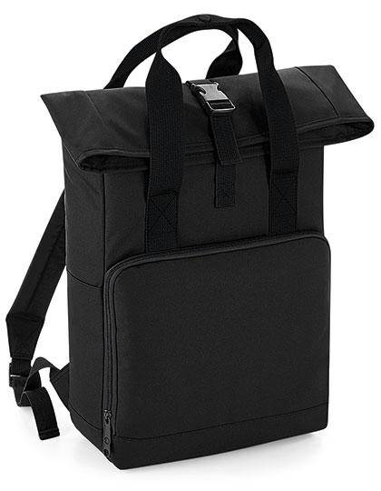 Epic Label Sacs Bagbase BG118 Sac À Dos Avec Rabat Enroulable Et Double Anses 28x38x12cm