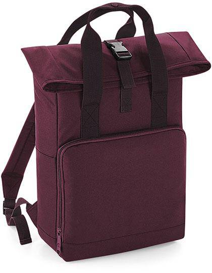 Epic Label Sacs Bagbase BG118 Sac À Dos Avec Rabat Enroulable Et Double Anses 28x38x12cm