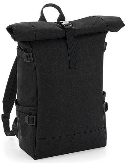 Epic Label Sacs Bagbase BG858 Block Roll Top Backpack 28 x 48 x 15 cm