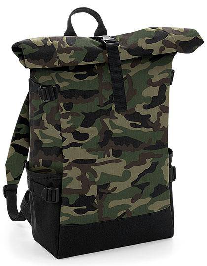 Epic Label Sacs Bagbase BG858 Block Roll Top Backpack 28 x 48 x 15 cm