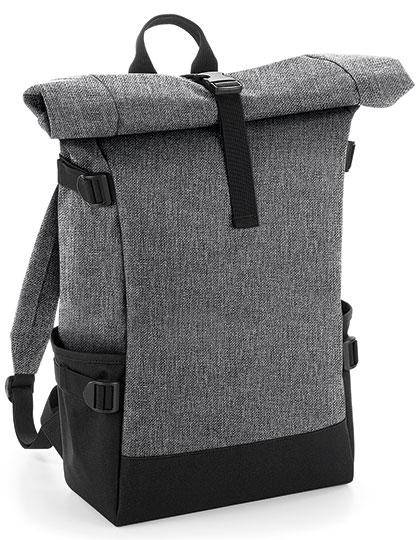 Epic Label Sacs Bagbase BG858 Block Roll Top Backpack 28 x 48 x 15 cm