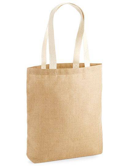 Epic Label Sacs Westford Mill WM455 Sac Fourre-Tout En Jute Non Plastifié 39,5x42x6cm