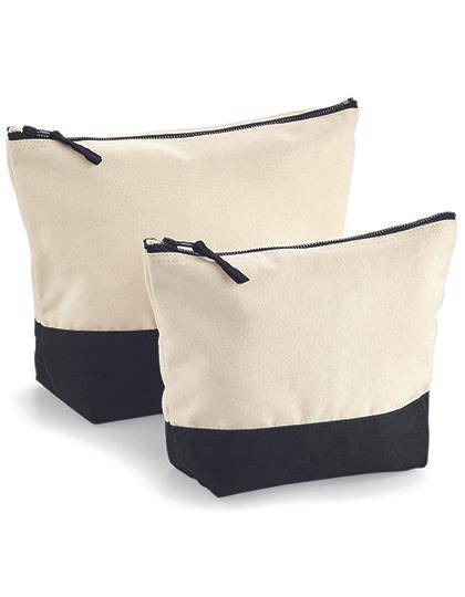 Epic Label Sacs Westford Mill WM544 Trousse À Accessoires En Toile Avec Base Colorée