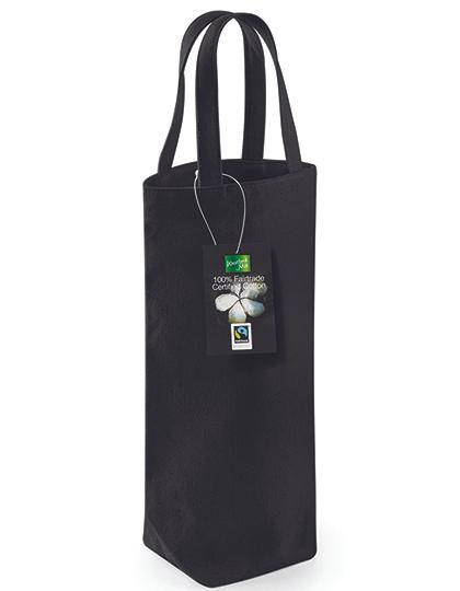 Epic Label Sacs Westford Mill WM620 Sac Bouteille En Coton Commerce Équitable 8x27x8cm