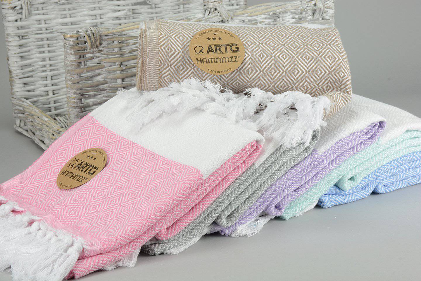 Epic Label Serviettes de toilette A&R Ar056 Hamamzz Marmaris De Luxe Towel