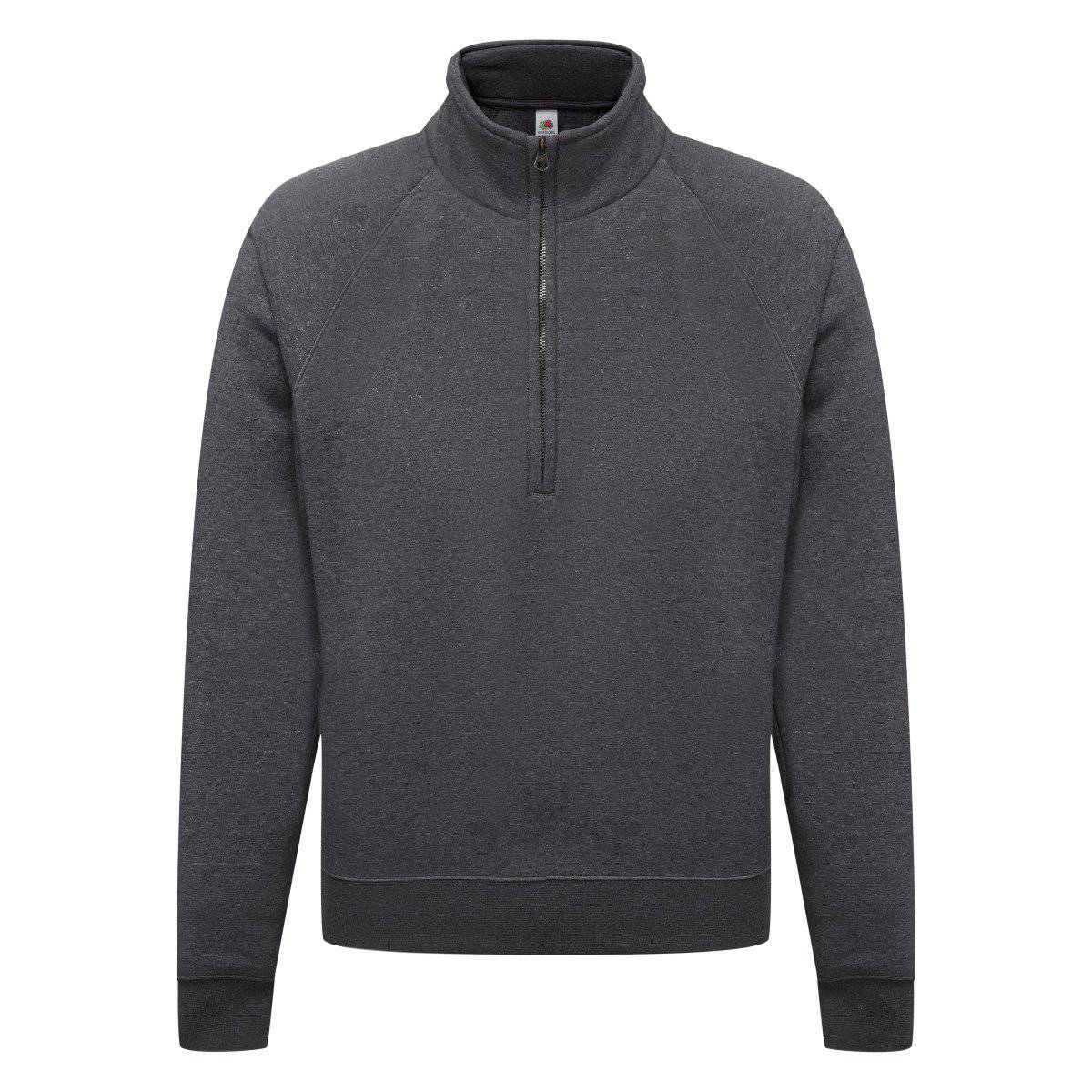 Epic Label Sweat Fruit Of The Loom 620320 Sweat Premium À Col Zippé Pour Homme