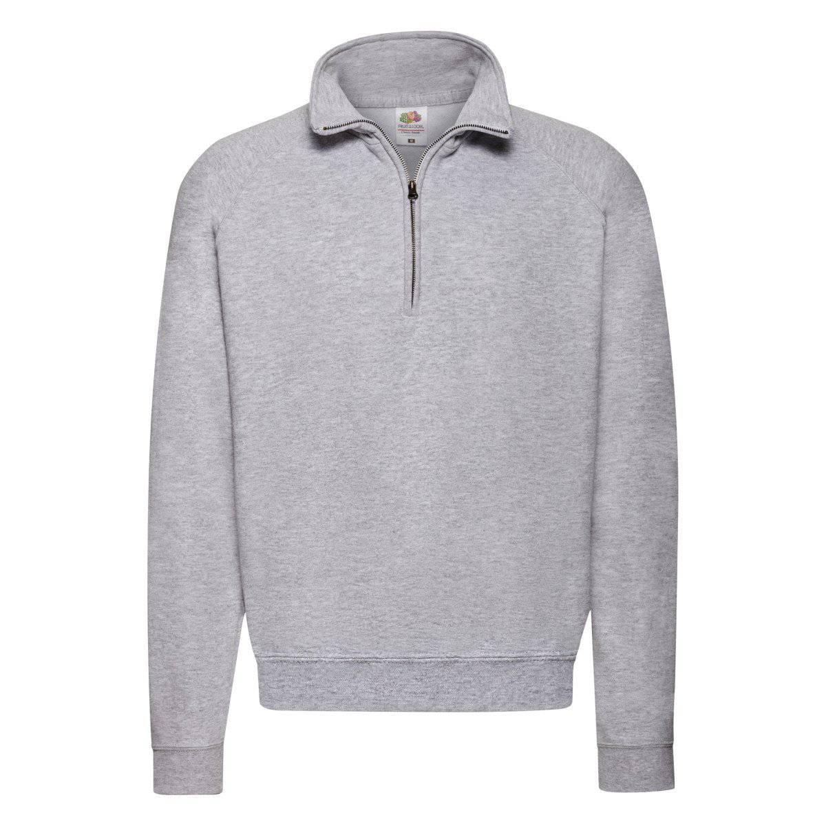 Epic Label Sweat Fruit Of The Loom 621140 Sweat Classique À Col Zippé Pour Homme