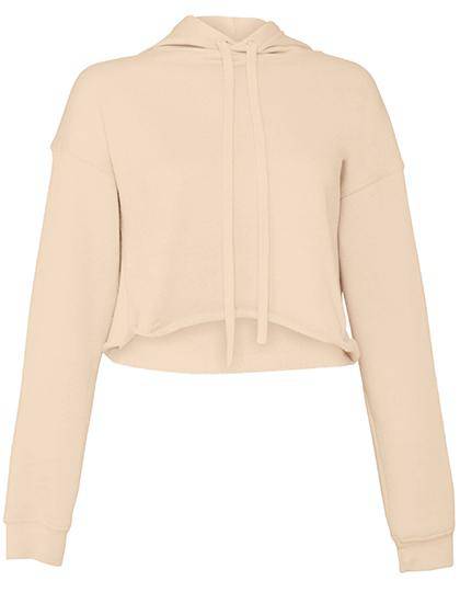 Epic Label Sweat-shirts Bella 7502 Sweat À Capuche Court En Polaire Pour Femme