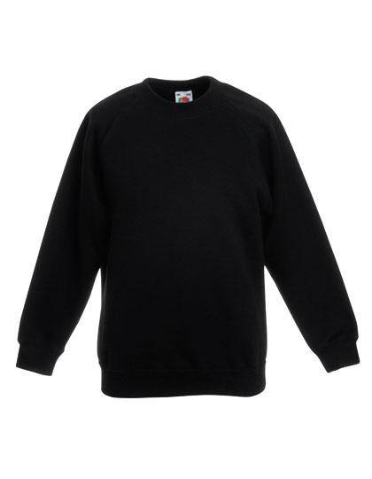 Epic Label Sweat-shirts Fruit Of The Loom 620330 Sweat Raglan Premium Enfant